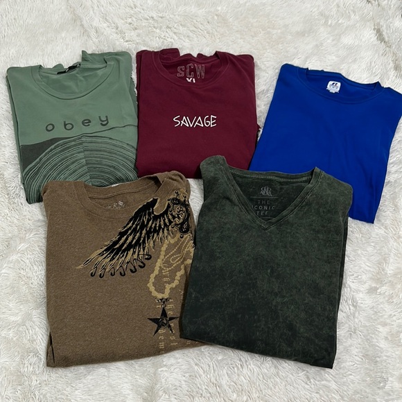 Obey Other - 🛞 Bundle of 5 Men’s XL T-Shirts